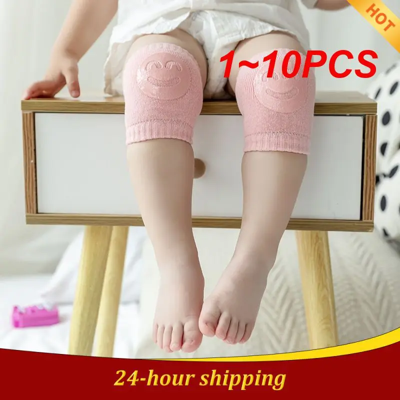 

1~10PCS Baby Accessories Knee Pads Leg Warmer Gaiter Safety Smile Girl Boy Kids Crawling Elbow Kneepad Slips Toddlers Protector