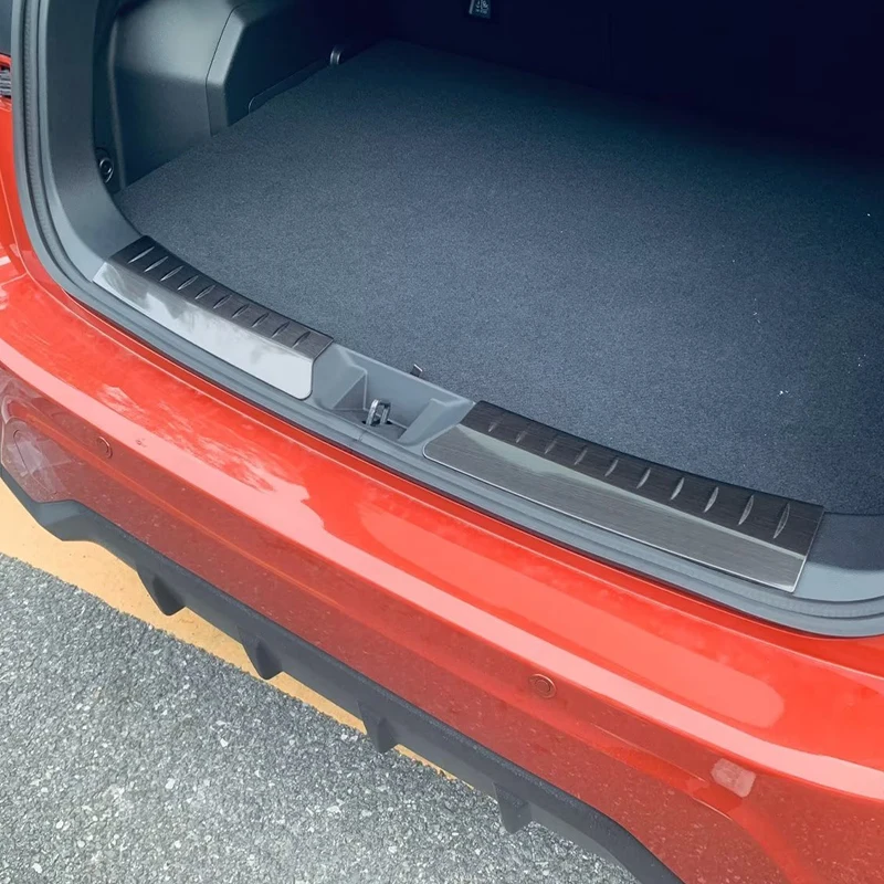 

Внутренняя панель для заднего бампера Subaru Crosstrek 2023 2024 из нержавеющей стали, защитная крышка, отделка, автомобильные аксессуары
