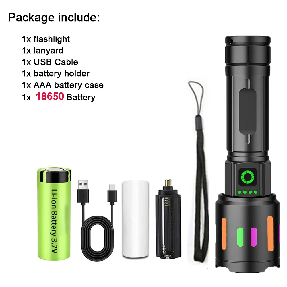 With 18650 battery