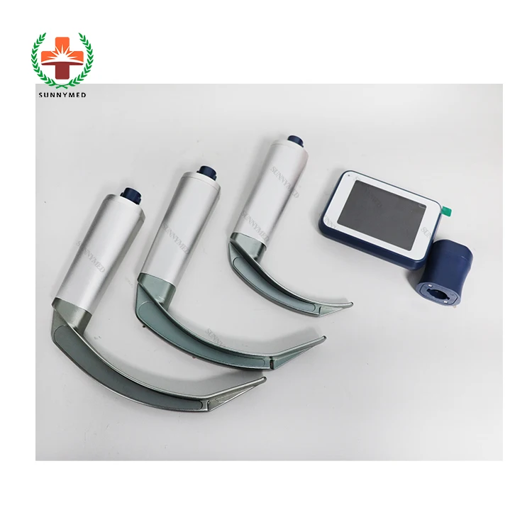 

SY-P020N emergency anesthesia reusable style video laryngoscope with 6 blades