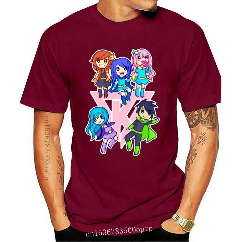 Футболка Funneh и Krew розовая футболка Its Funneh футболка funneh merch stampylonghead funneh krew funneh торт draco funneh 5616A