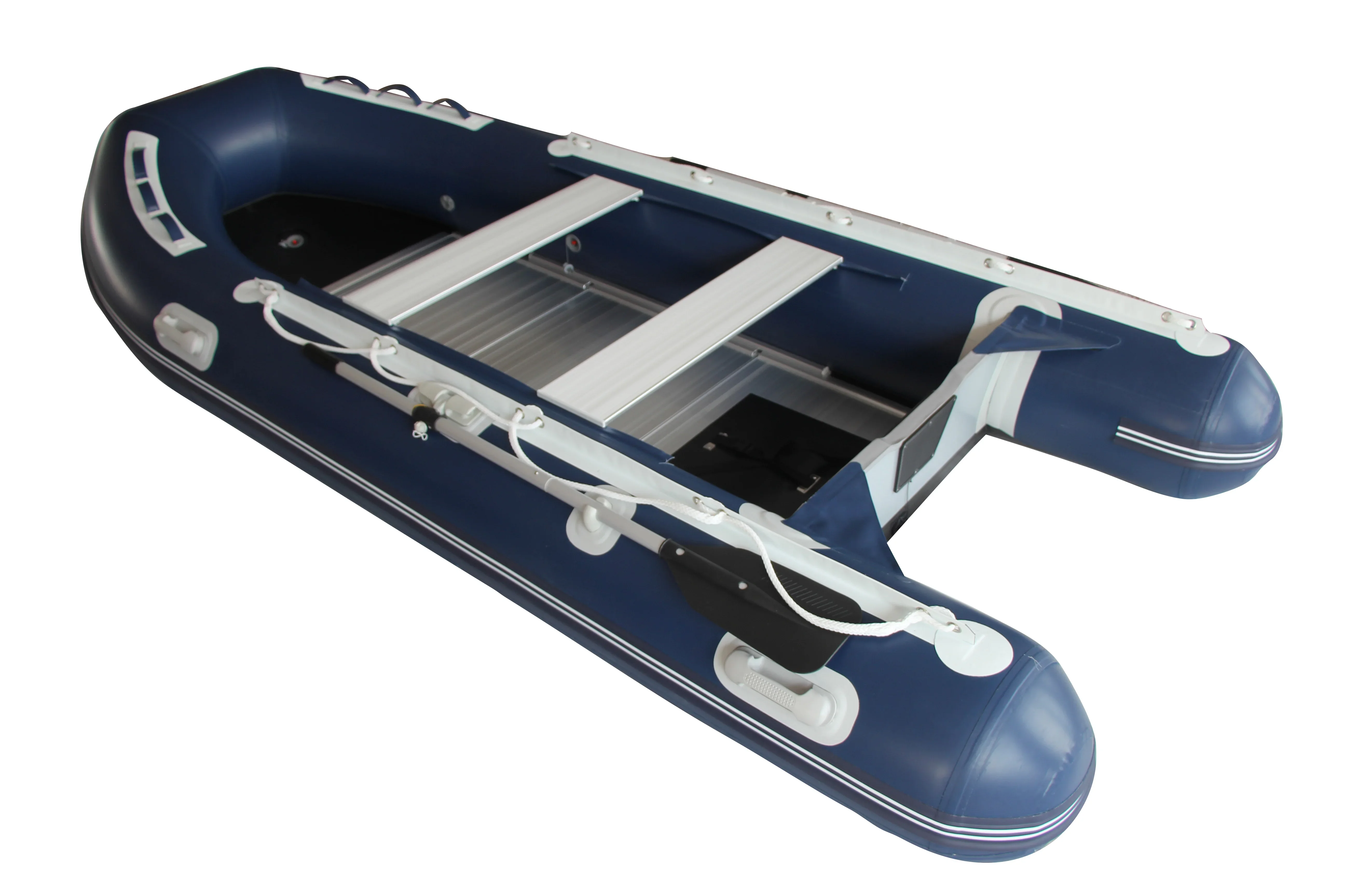 5 Person 3.6m Aluminum Floor Inflatable Sport Boat With Outboard Engine