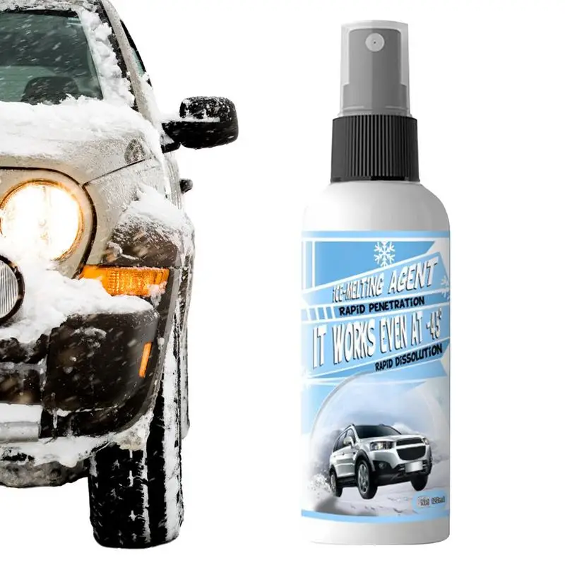 

De Icer For Car Windshield Spray Car Deicer Spray Window Deicer Spray Windshield Deicer Spray Defrost Liquid Defroster Spray For