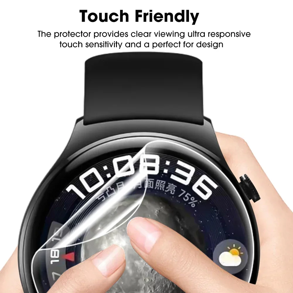Pack of Soft TPU Anti-Scratch Hydrogel Screen Protectors