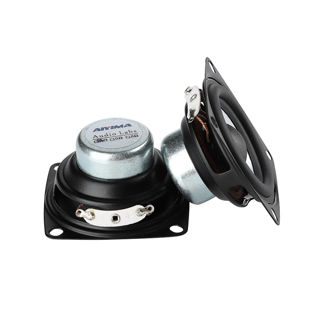 AIYIMA 2 個 2 インチオーディオポータブルスピーカーフルレンジ