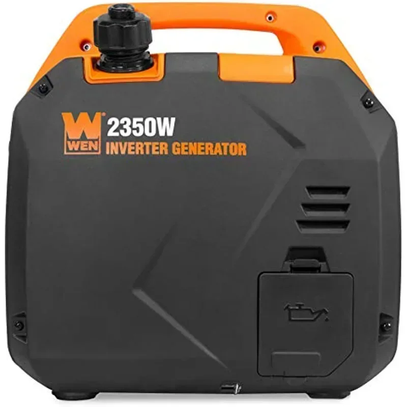 WEN 56235i Super Quiet 2350-Watt Portable Inverter Generator with Fuel Shut Off, CARB Compliant, Ultra Lightweight, Black