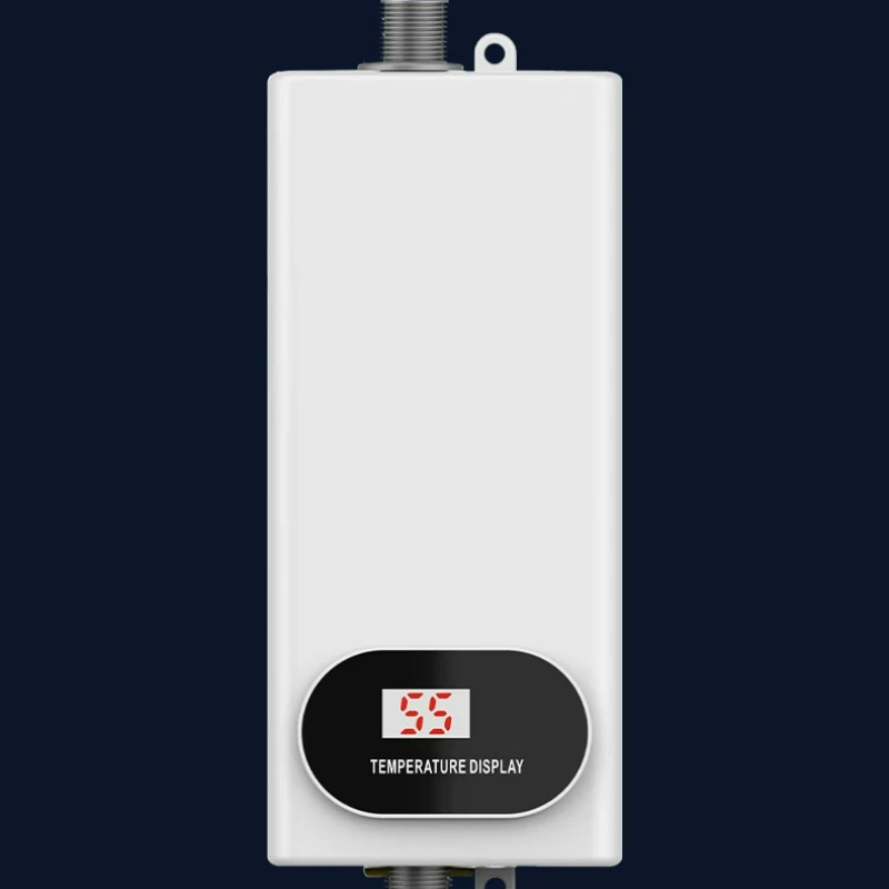 ก๊อกน้ำร้อนแบบไม่ใช้ถัง ฝักบัว น้ำร้อนทันที ไฟฟ้า สำหรับห้องครัวและห้องน้ำ 1