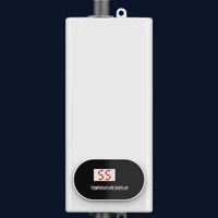 Robinet de chauffe-eau sans réservoir, douche, robinet électrique instantané, chauffage de l'eau chaude pour cuisine et salle de bains 1