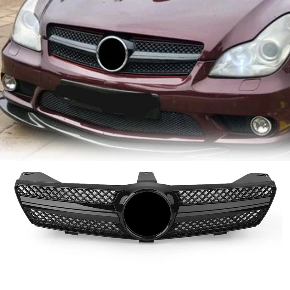 Front Grille Racing Grill For Mercedes Benz W219 CLS Class AMG CLS500