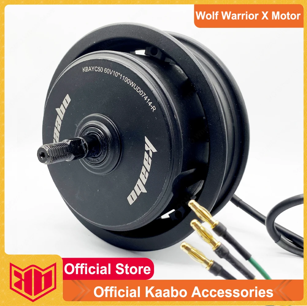 Original Kaabo Wolf Warriorx 10inch 60v 1100w Motor Front/ Rear Hall Motor For 10inch Kaabo Wolf