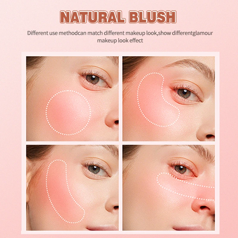 Multi-Purpose Facial Cream - Blush, Lipstick And Eyeshadow, Waterproof And Long-Lasting, Ideal Contour And Prominence