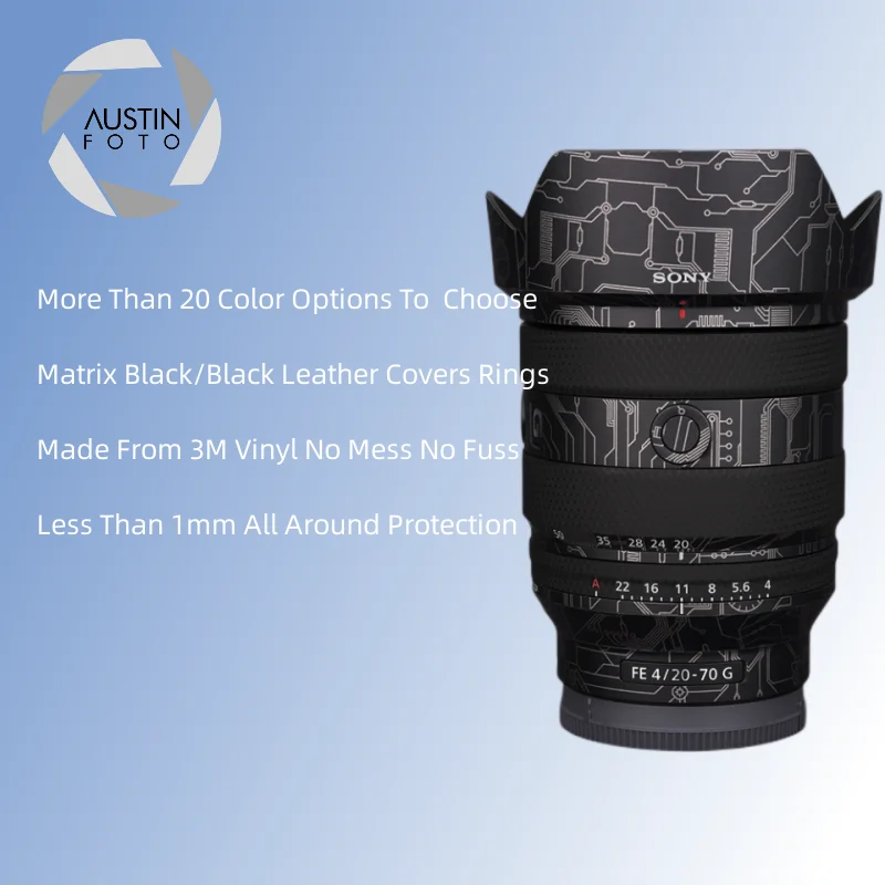 

Наклейка для Sony 20-70 мм F4G Защитная пленка для объектива