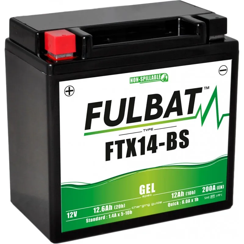 Batteria Al Gel Ytx14-Bs Fulbat