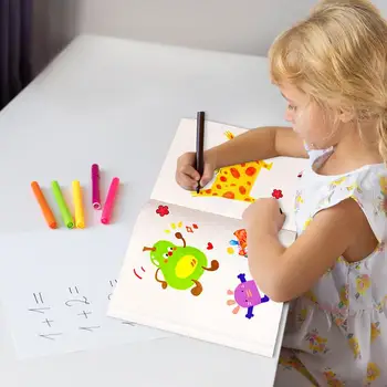 Sketchbook For Drawing Double-Sided Kids Drawing Paper Graffiti Book Kids Drawing Book Lightweight Drawing Notebook For Children 4
