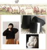 Black 100% Wool Yarn 50g Ball Anti-Pilling Fine Quality Crochet Knitting Thread for Sweater Scarf Shawl 2
