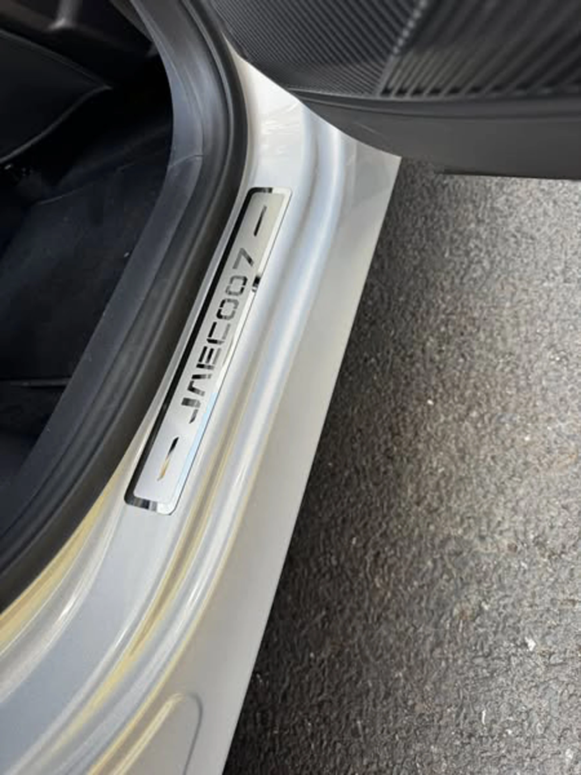 Für Chery JAECOO 7 J7 2023-2025 Zubehör Edelstahl Auto Tür-Schwellen-verschleiss-Platte Anti-Kick Pedal trim Schützen – Detail 5