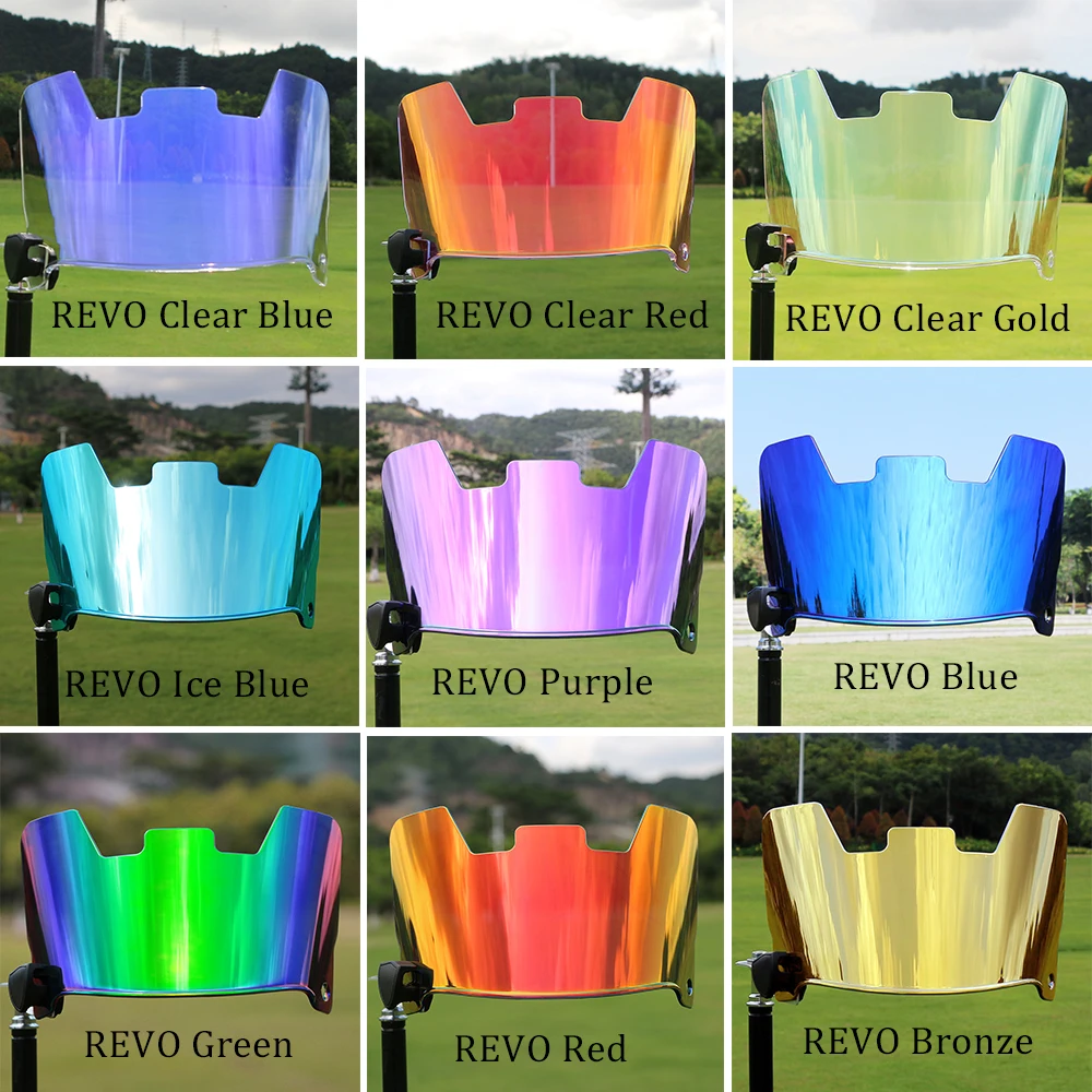 Football Visor Universal Fits Kids Youth and Adult Helmets Eye Protection