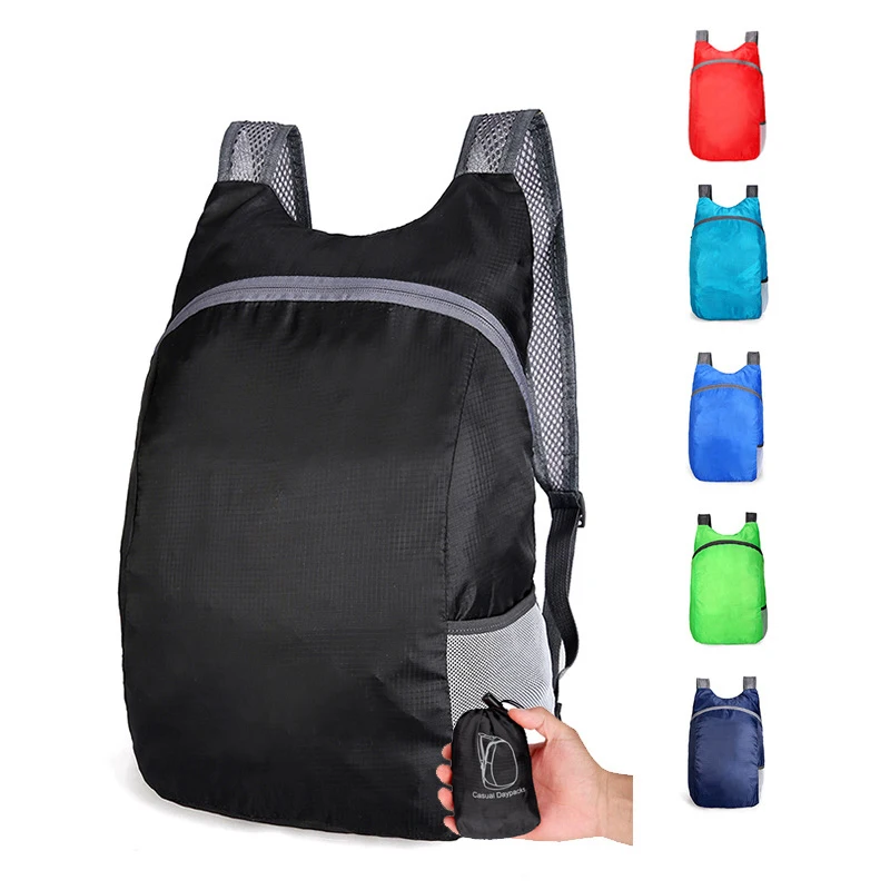 Folding backpack lightweight backpack 10L-20L Lightweight Portable Foldable Waterproof Backpack Folding Bag Ultralight for Women Men Travel Hiking