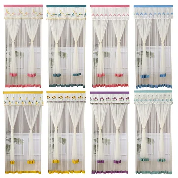 Summer Mosquito Proof Door Curtain Double Layer Mesh Net Anti Mosquito Fly Bug Curtain Bedroom Kitchen Divider Door Screen 1