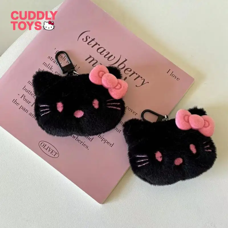 

Hello Kitty Plush Keychain Kawaii Sanrio Cute Doll Toys Cartoon Bag Decor Soft Cotton Sanrio Plush Keychain Pendant Girls Gifts