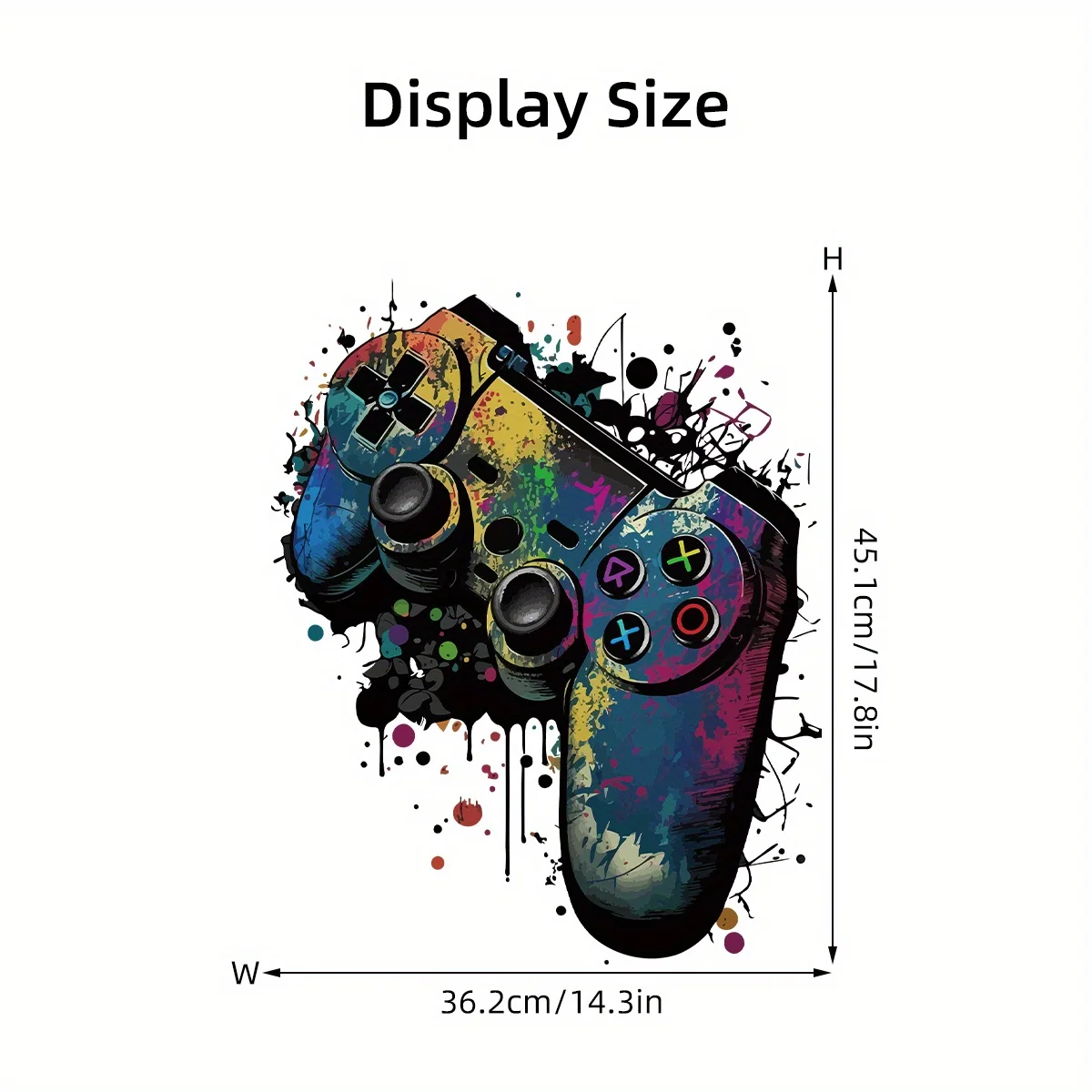 Colorful Game Mechanical Wall Stickers 5