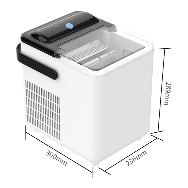 YYHC-Portable mini countertop ice maker 12KG daily home ice maker