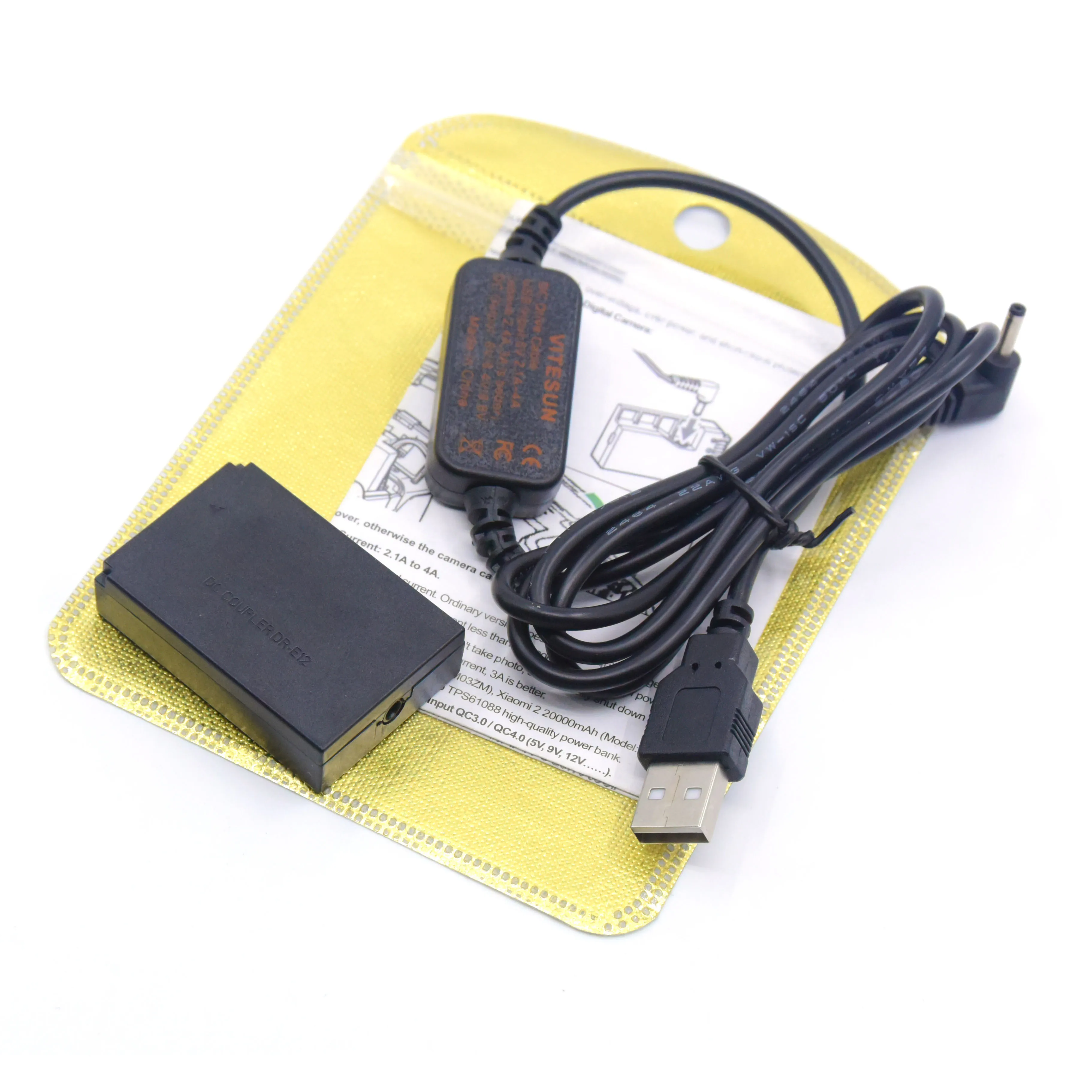 ACK-E12 Charger CA-PS700 USB Power Bank Cable+DR-E12 DC Coupler LP-E12 Dummy Battery For Canon EOS-M M2 M10 M50 M100 M200 Camera