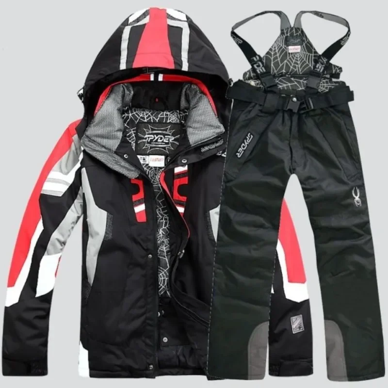 Special Offer, Men's Ski Suit, Coat Cotton, Windproof, Waterproof and Breathable Single and Double Board Super Warm Clothes