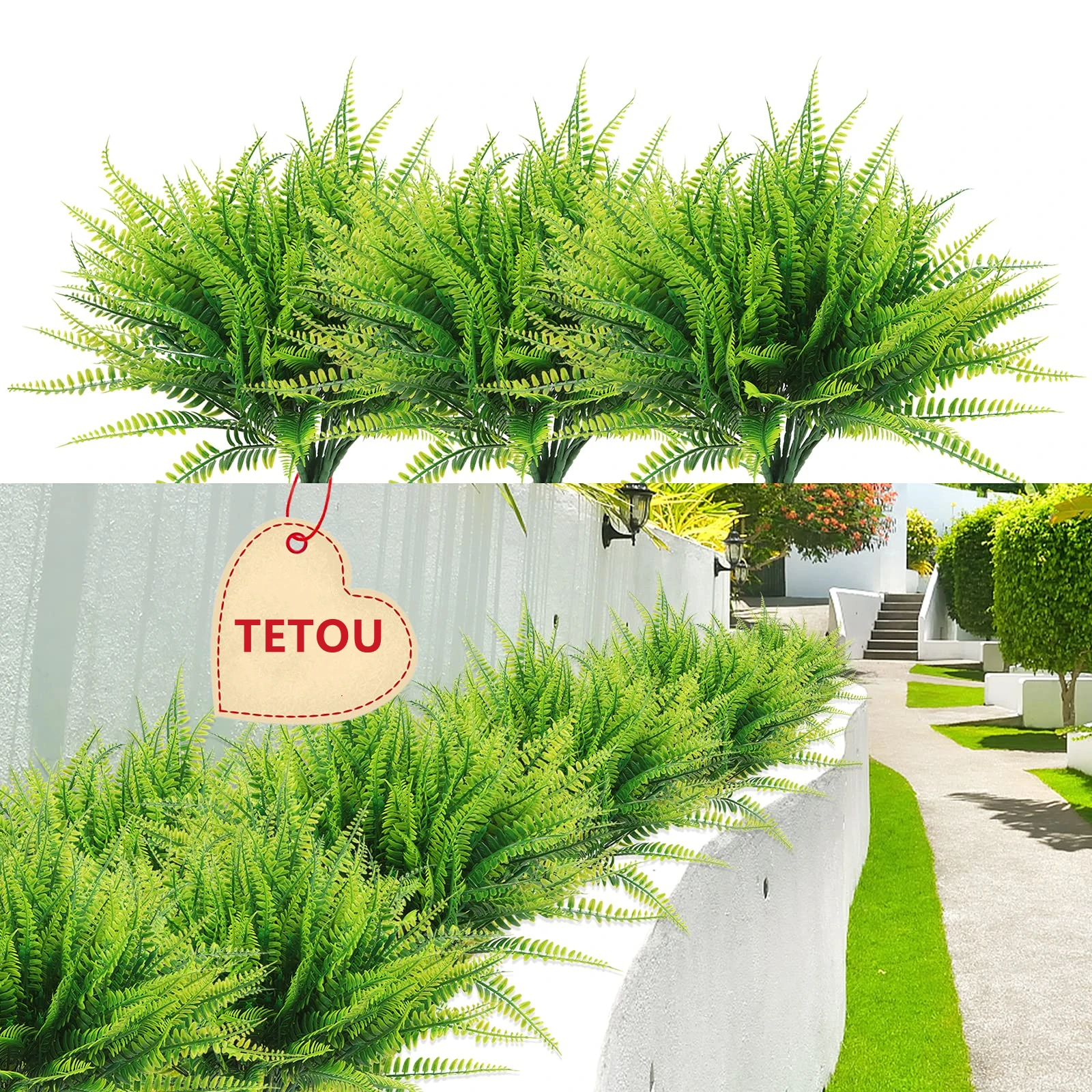 Afscheiden essence Industrieel Kunstplanten Nep Boston Fern Greenery Outdoor Uv bestendig Geen Fade Faux  Plastic Planten Tuin Veranda Raam Doos Versieren|Kunstmatige Planten| -  AliExpress