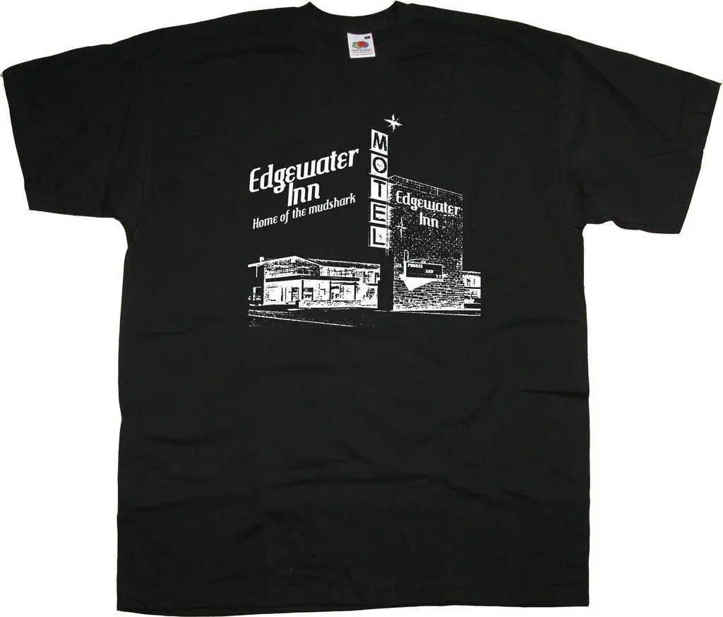 

Edgewater Inn Mudshark T Shirt As Stayed In By Frank Zappa Vanilla Fudge Rock