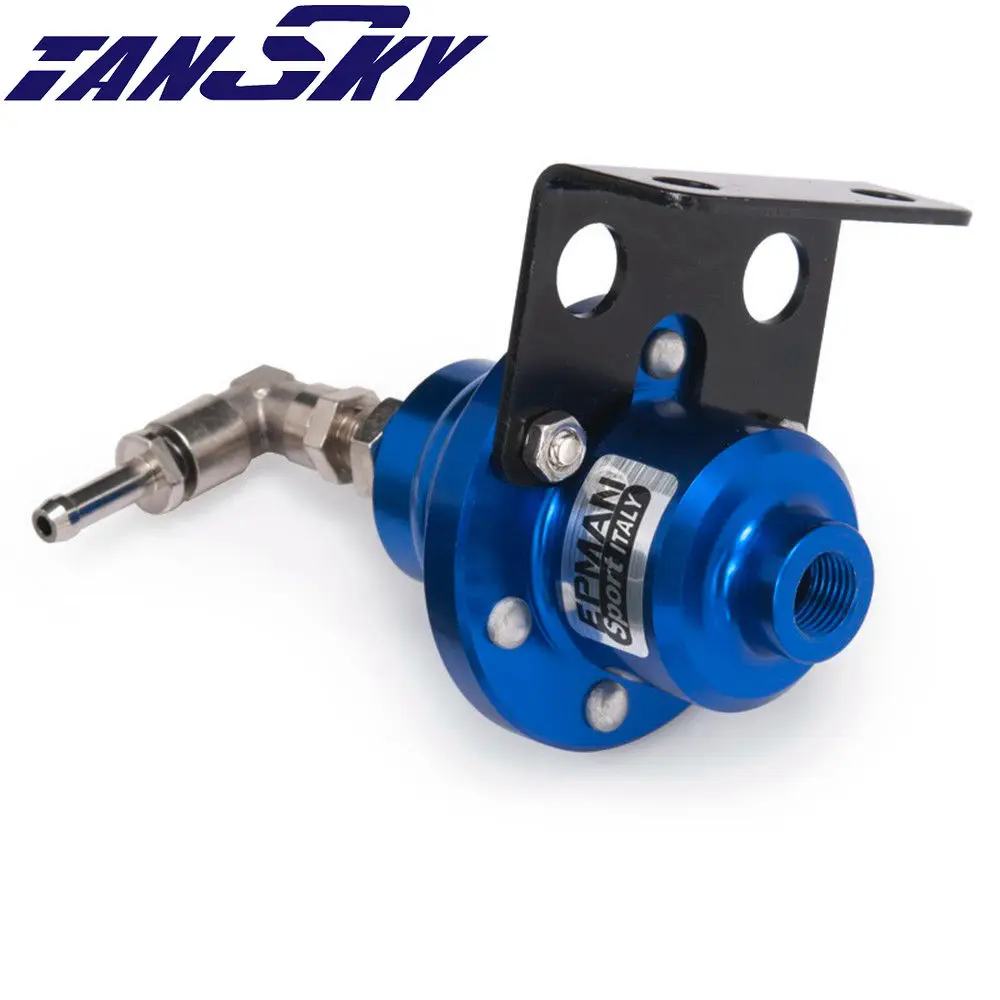 EPMAN Sport Adjustable Fuel pressure Regulator FPR Universal turbo+Liquid Gauge 0-160 Psi Universal For All Car TK-FPRT81S