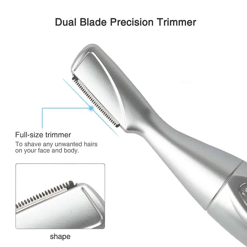 Electric Eyebrow Trimmer Mens And Womens Automatic Eyebrow Trimmer Artifact Hair Removal Beauty Trimmer Beginner Beauty Tool 3