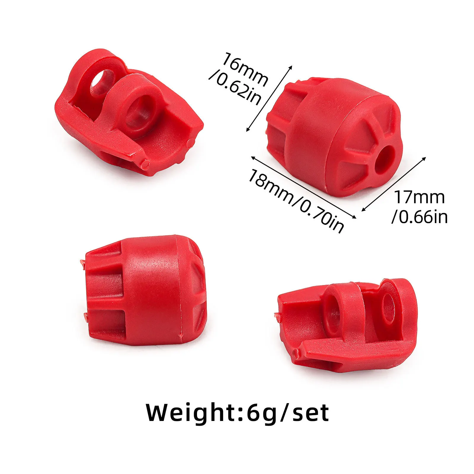 Capuchon de choc universel ARRMA 6S - Plastique 6g