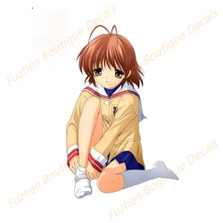 Fuzhen – décalcomanies de Boutique, accessoires extérieurs pour Clannad, autocollant de voiture animé, pour ordinateur portable, pour Windows, Occlusion, à gratter, personnalité 