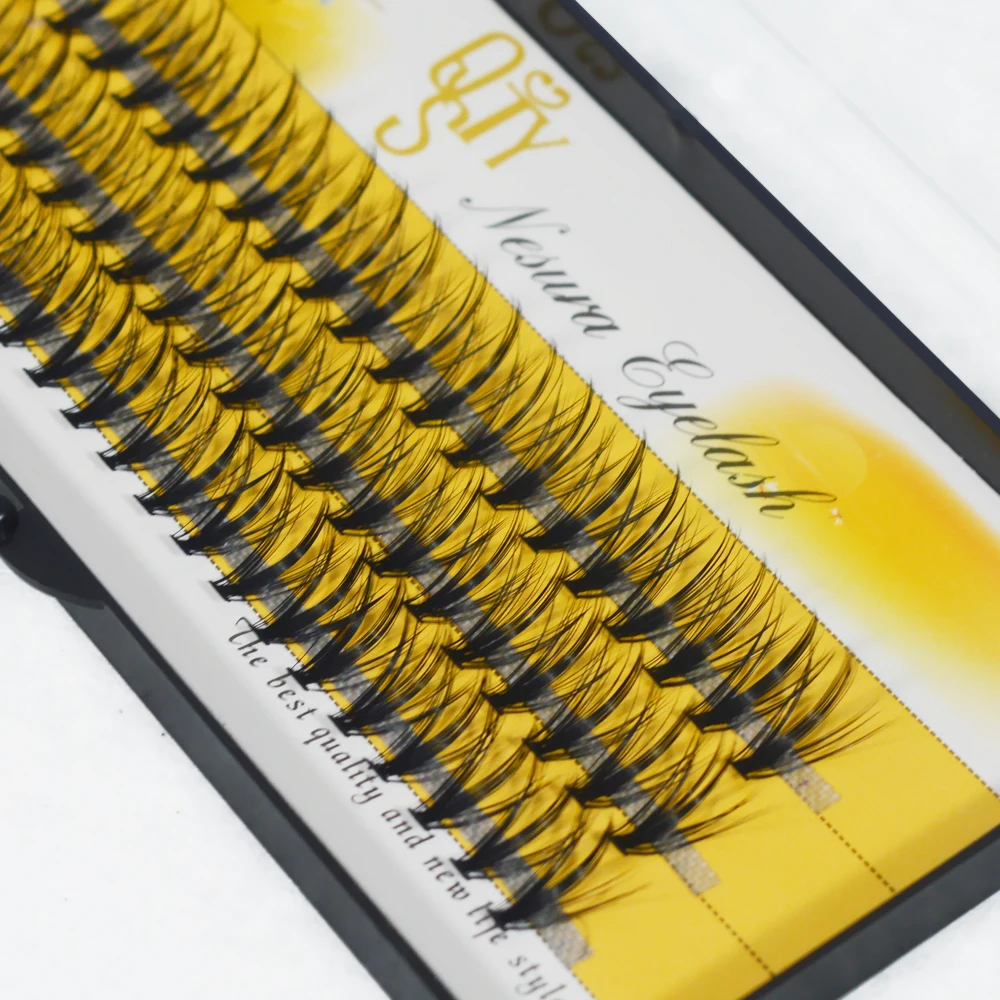 Eyelash Extensions Fake Eyelashes Eyelash Extension Eyelash Extension Lashes False Eyelashes QSTY 10D 20D 30D Super Cluster Eyelash Extension Natural Mink Eyelash Bunche Cilias Individual Lashes Makeup Cilias Volume