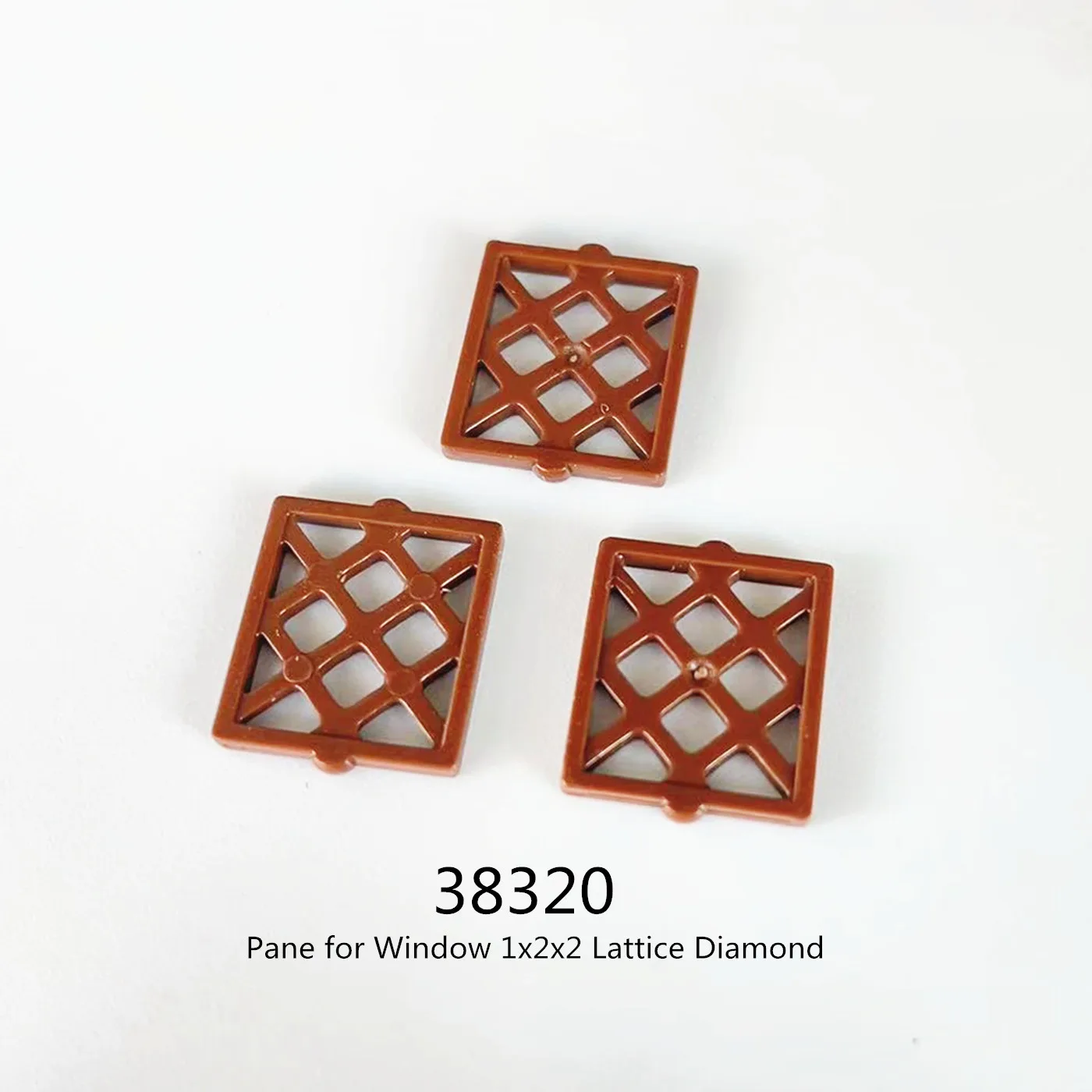 

1 шт. строительные блоки 38320 стекла для окна 1x2x2 решетчатая Бриллиантовая Коллекция объемная модульная игрушка GBC для высокотехнологичного набора MOC