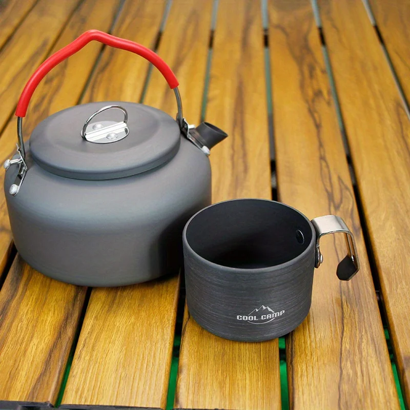 Outdoor Camping Portable Aluminum Alloy Water Cup, Camping Coffee Cup Picnic Barbecue Shot Glass Travel Cup, Camping Cookware