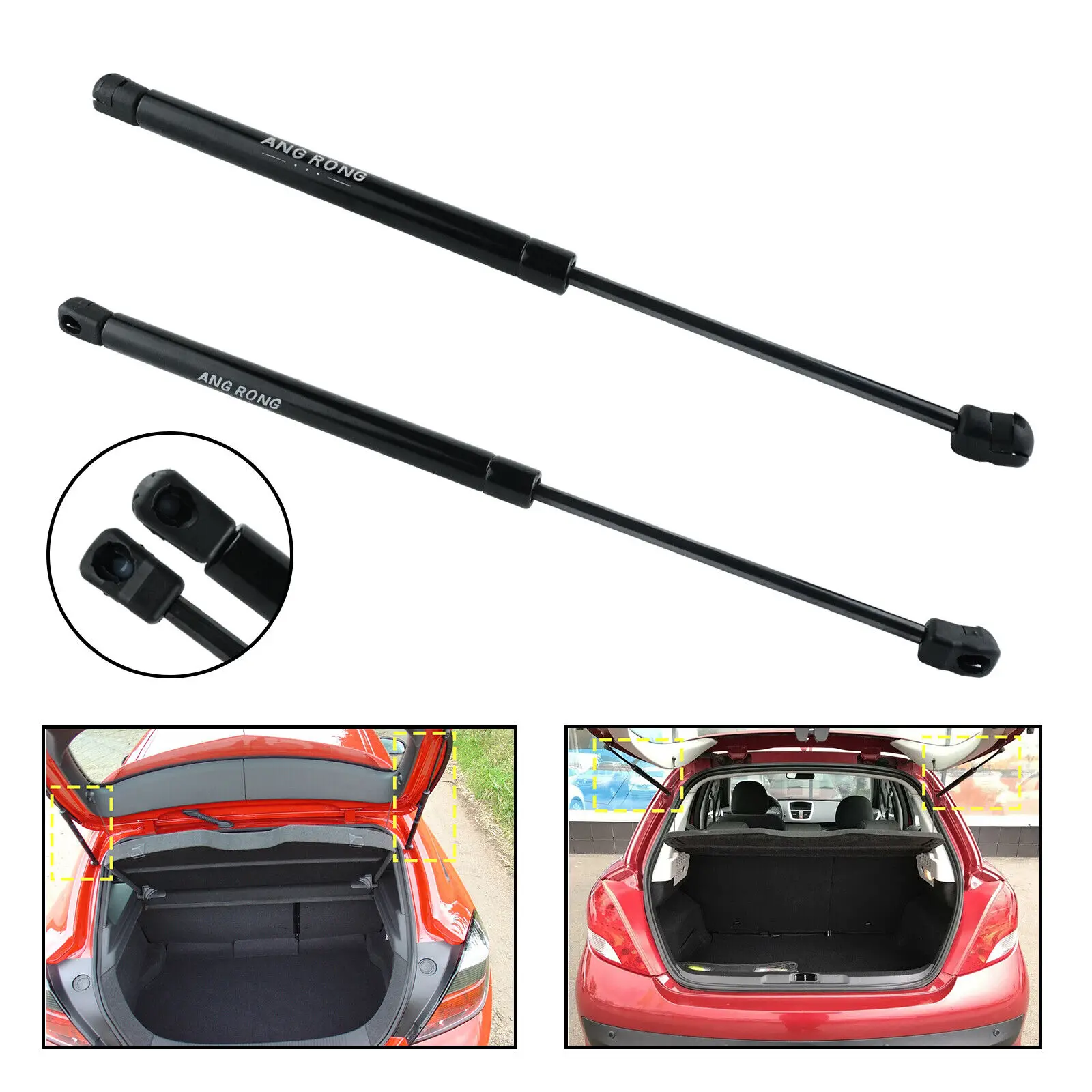Boot Gas Struts For Opel Vauxhall Astra H MKV 2004-2010 Hatchback