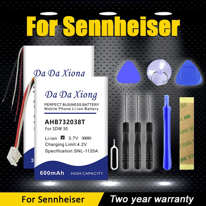 Sostituire La Batteria Per Sennheiser Momentum Sdw Flex Cx 7.00Bt 2.0 3 30 60 450 550 5000 5013 5014 5015 5016 Hd4.40Bt Mm400 Px210Bt