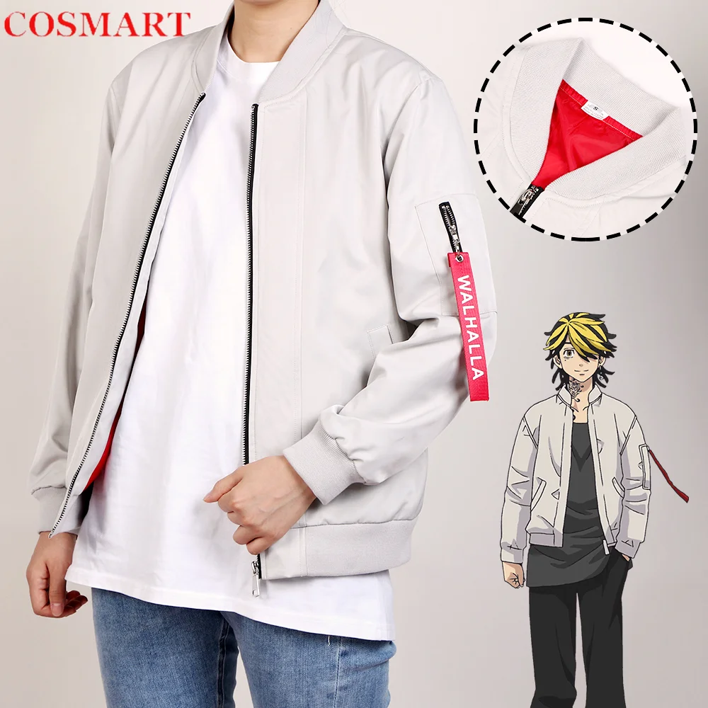 

COSMART Tokyo Revengers Kazutora Hanemiya Coat Cosplay Costume Cos Game Anime Party Uniform Hallowen Play Role Clothes Clothing