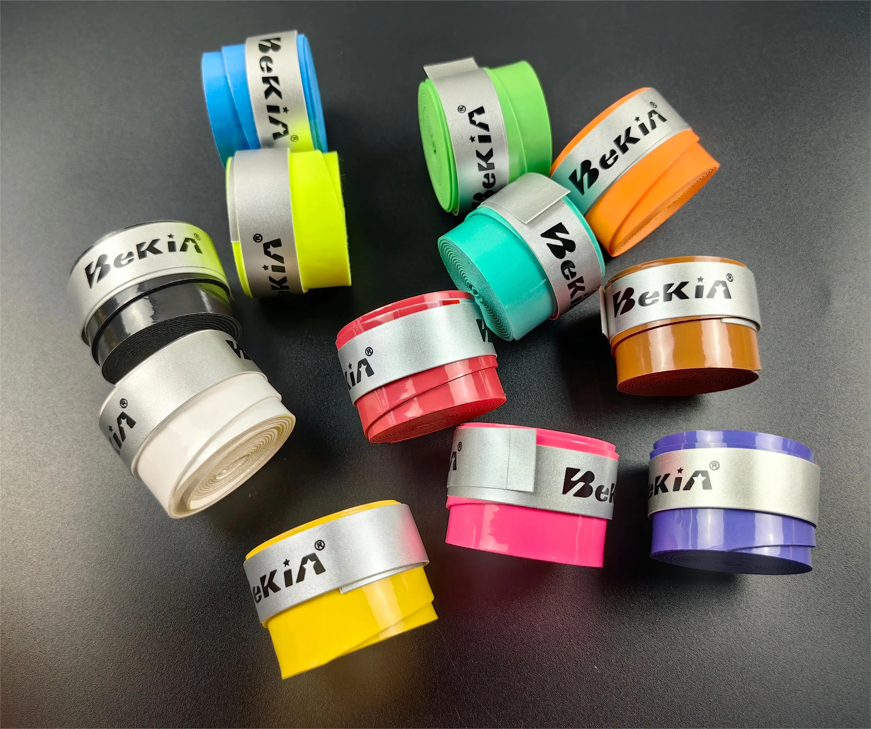 30pcs BEKIA Sticky Anti-skid Tennis Racket Grip Sweat Badminton Grips Tennis Racket Overgrips
