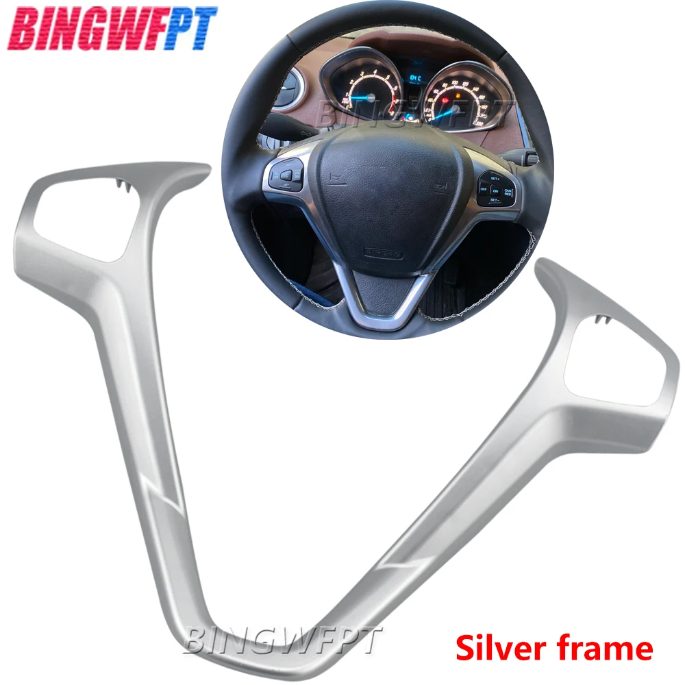 

High Quality Steering Wheel Cruise Control Switch Button Frame For Ford Fiesta MK7 MK8 ST Ecosport 2013