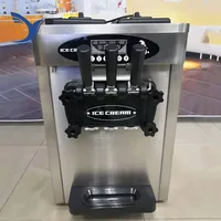 Ice Cream Making Machine ZY-618STB Stainless Steel Desktop Vertical Small Automatic Home and Commercial Double Storage Cylinder 2