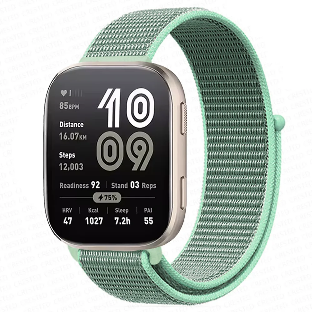 Nylon Loop Watchband Bracelet - 22mm Strap Replacement