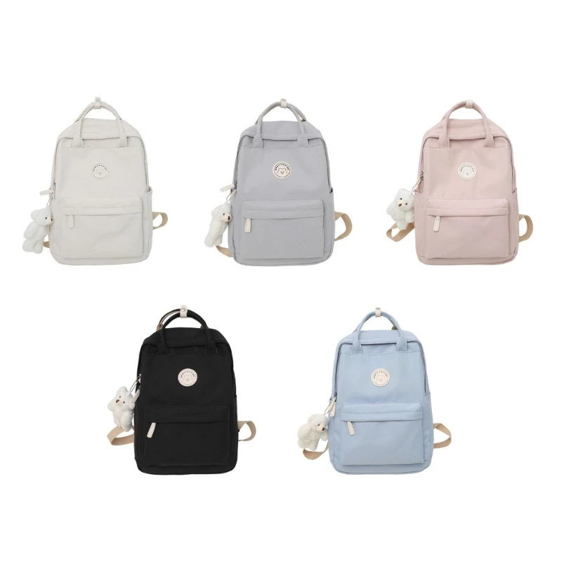 

Girl School Backpack Fashion Women Nylon School Bag Japanese Laptop Backpack Cool Female Book Bag Student Bags