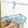 32 Clips Hanging Drying Rack Foldable Baby And Toddler Accessories Finishing Storage Rack 1