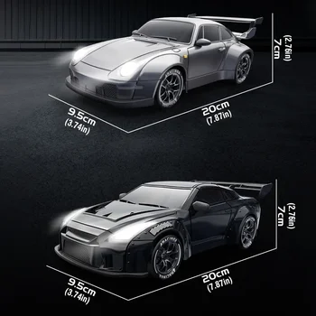 1:24 RC Auto telecomandate Drift Cars Modello da corsa Suono ad alta velocità Luce Radio Camion Veicolo Giocattoli Bambini per ragazzi Regali per bambini