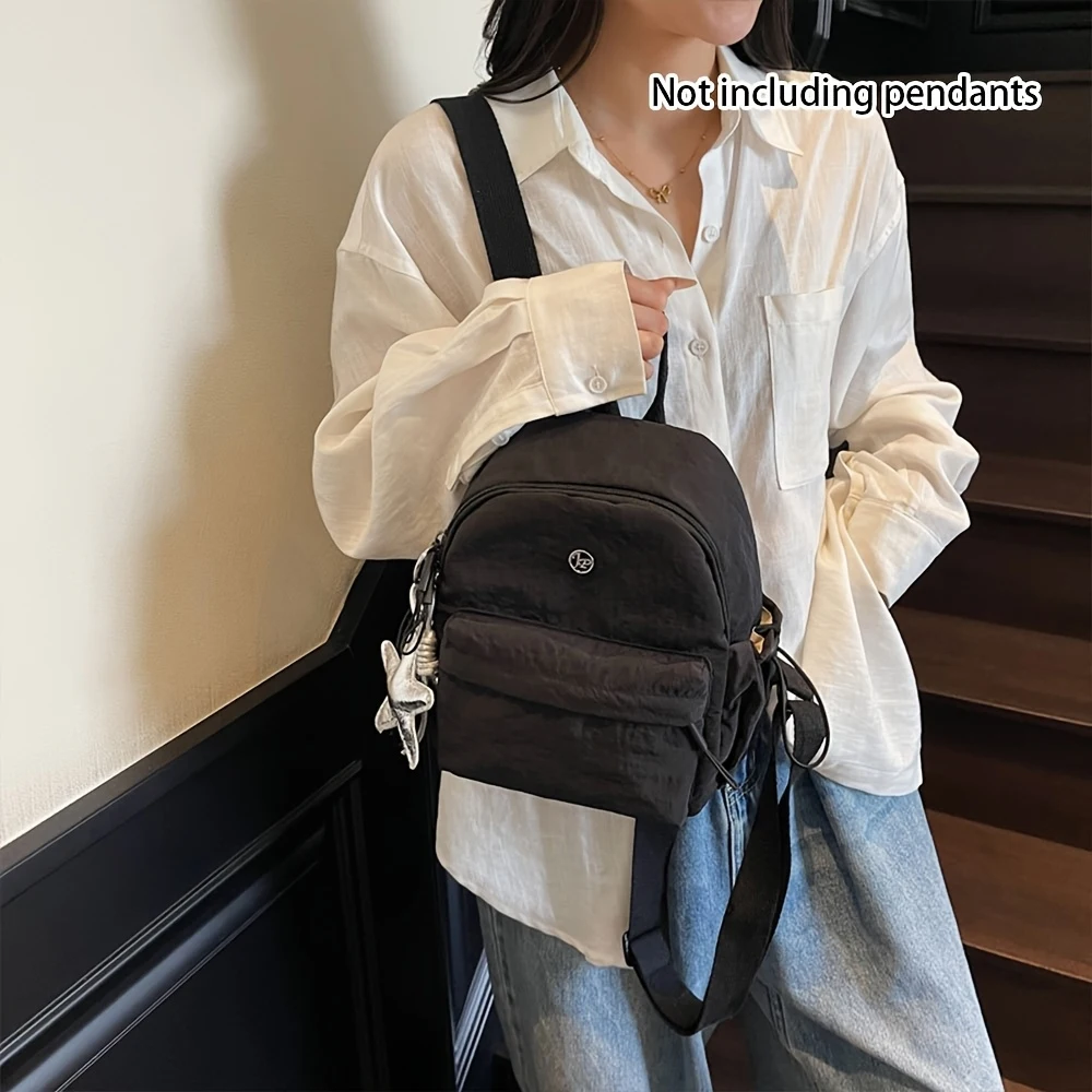 Zaino Piccolo Nuovo Versatile Stile Universitario per il Tempo Libero Borsa da Viaggio Zaino Moda Donna Edizione Coreana Leggero 2026 - immagine 4