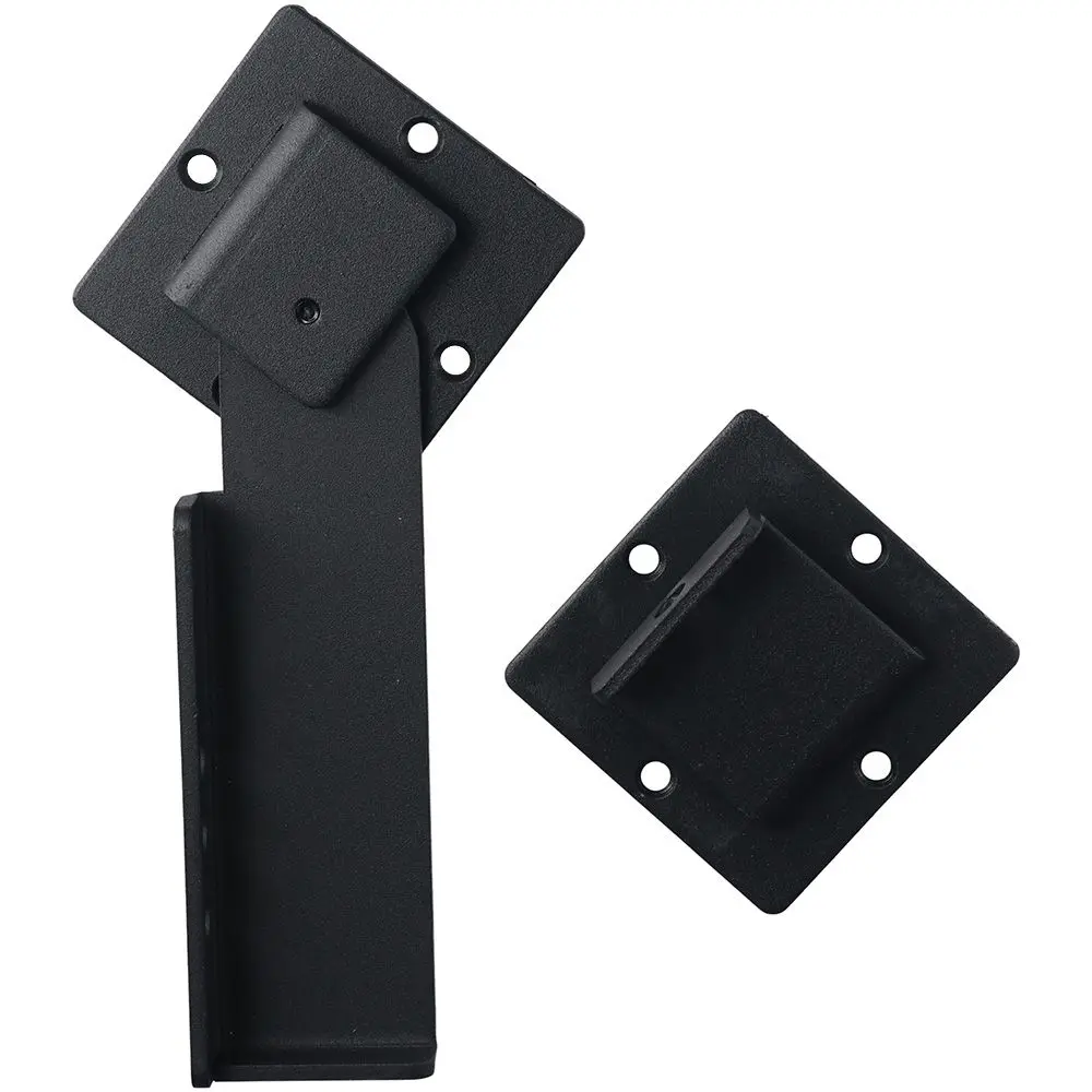 

7.5" Gate Latch Lock Flip 4mm Carbon Steel Barn Door Lock Door Latch Wooden Fence Barn Door Garage