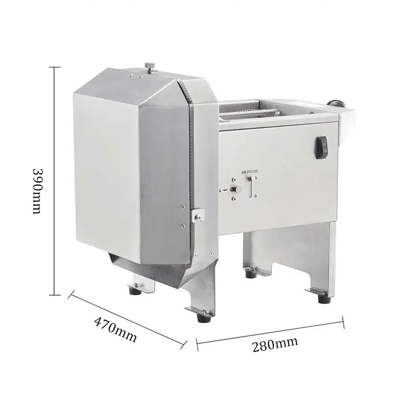Electric Banana Cutting Machine Plantain Banana Slicer Plantain Multi Cutting Chips Machine 2